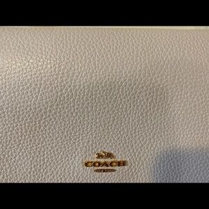 Coach fold-over clutch